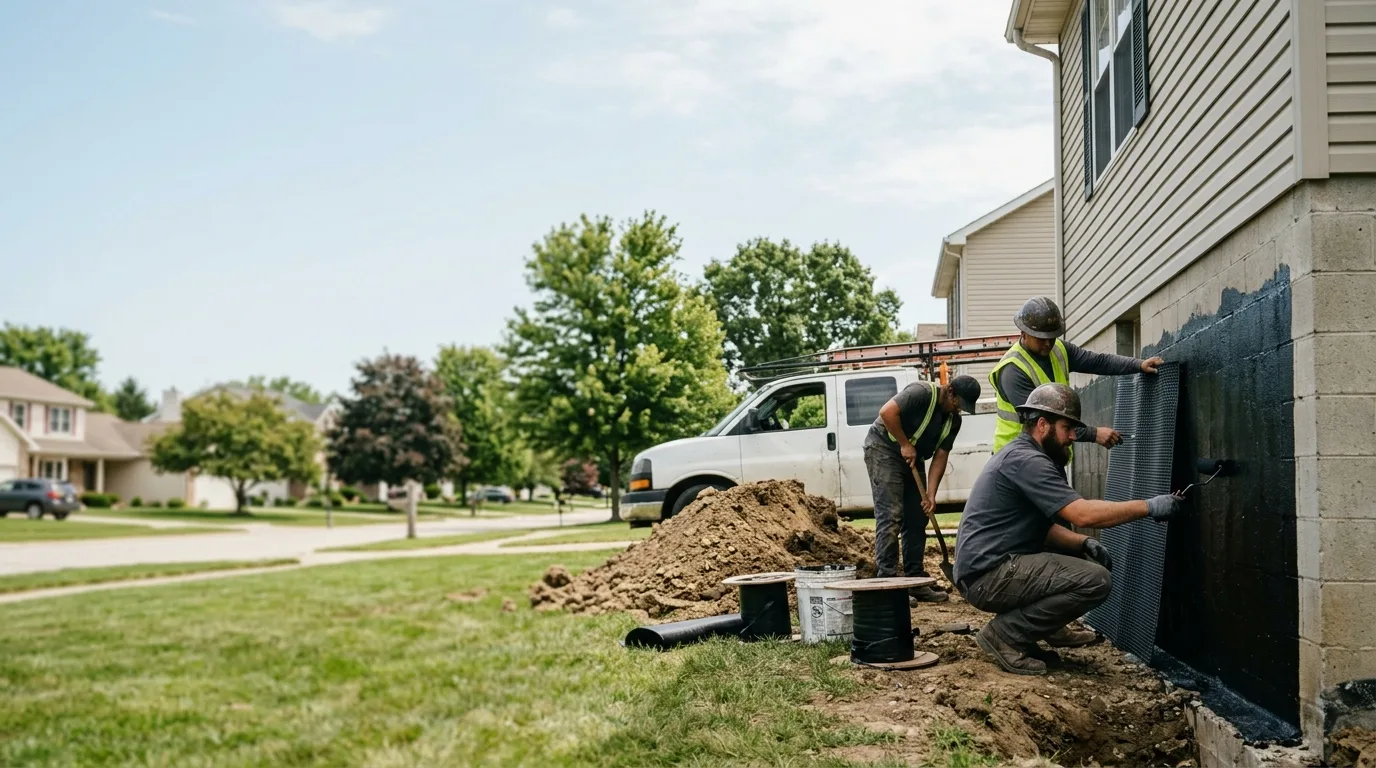 Basement Waterproofing in Rapids City, IL near me